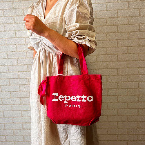 repetto PARIS レペット トートバッグ ローズ バレエレッスンバッグ バレエ発表会プレゼント バレエ バプレゼント お祝い