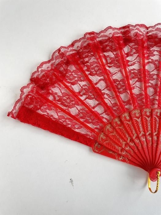 バレエ 扇子 レッド 059 ドン・キホーテのキトリ スペインの踊り