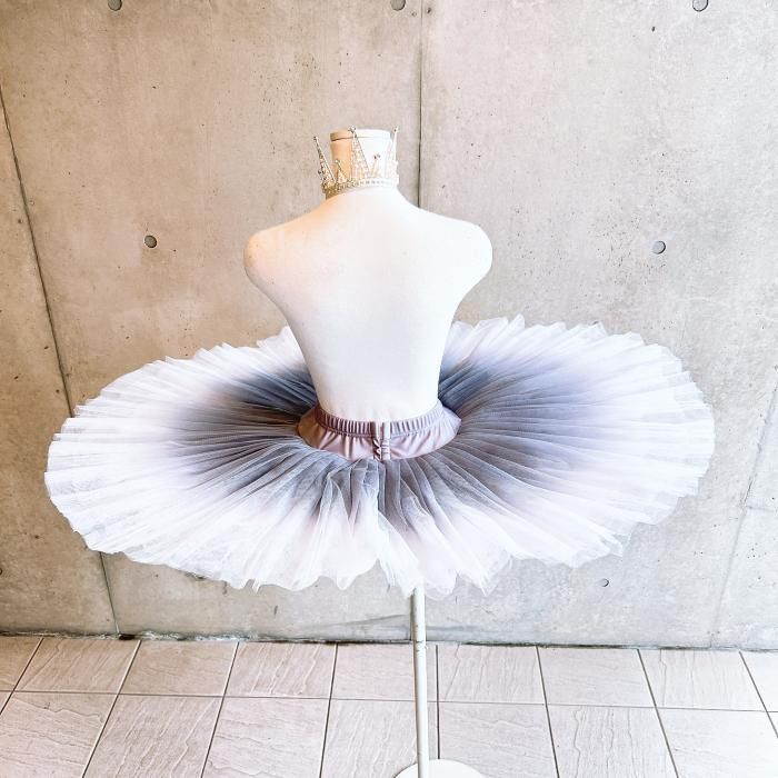 チュチュボン グレー バレエチュチュ | 軽くておしゃれ - バレエ衣装