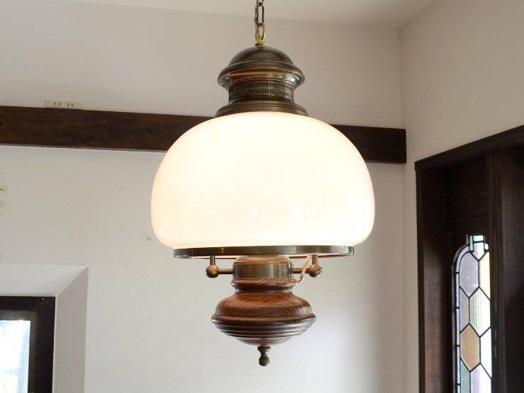 ヴィンテージ オイルランプ型ペンダントランプ｜アンティーク照明・ランプ｜CHELSEA antique＆decoration（チェルシー）
