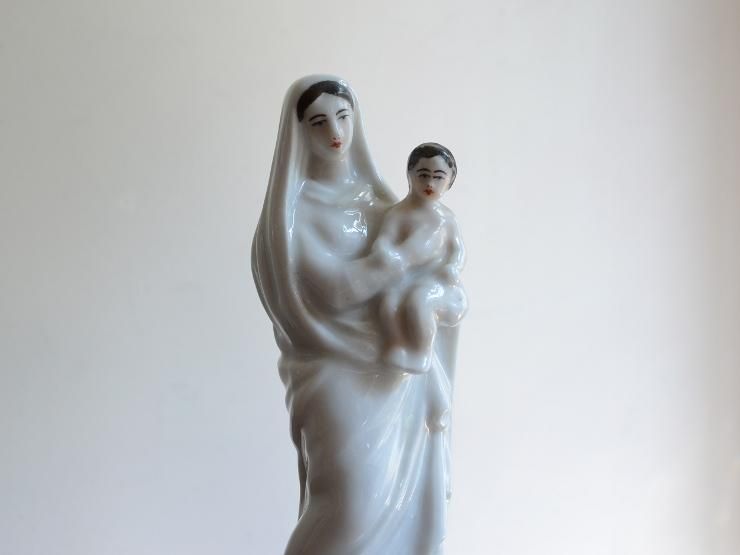 vintage Mary object /ビンテージ マリア 陶器 オブジェ