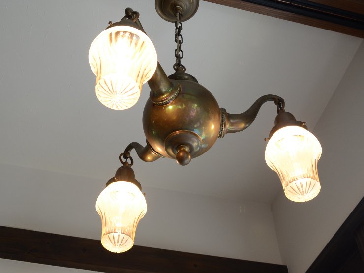 アンティーク カットガラス3灯シャンデリア｜アンティーク照明・ランプ｜CHELSEA antique＆decoration（チェルシー）