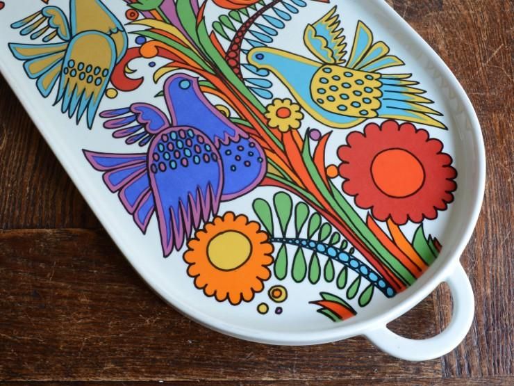 Villeroy＆Boch アカプルコシリーズ トレイ｜アンティーク雑貨