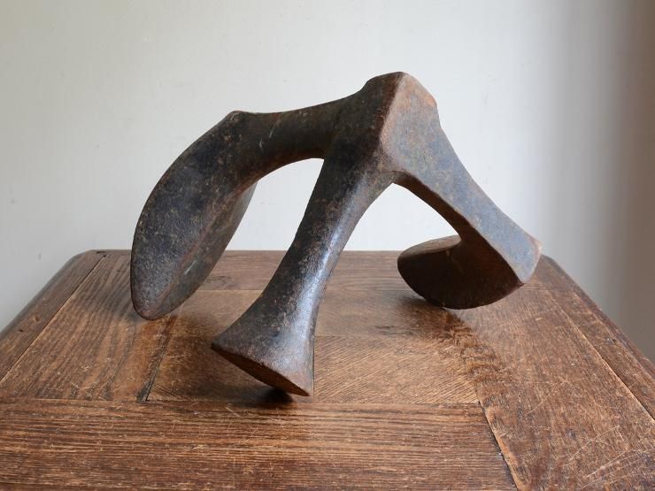 オブジェ　アンティーク　アイアン アンティーク アイアン オブジェ（靴修理台金）｜アンティーク