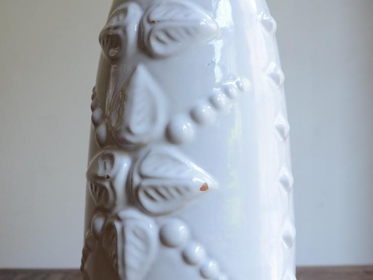 ドイツヴィンテージ 陶器フラワーベース （21cm