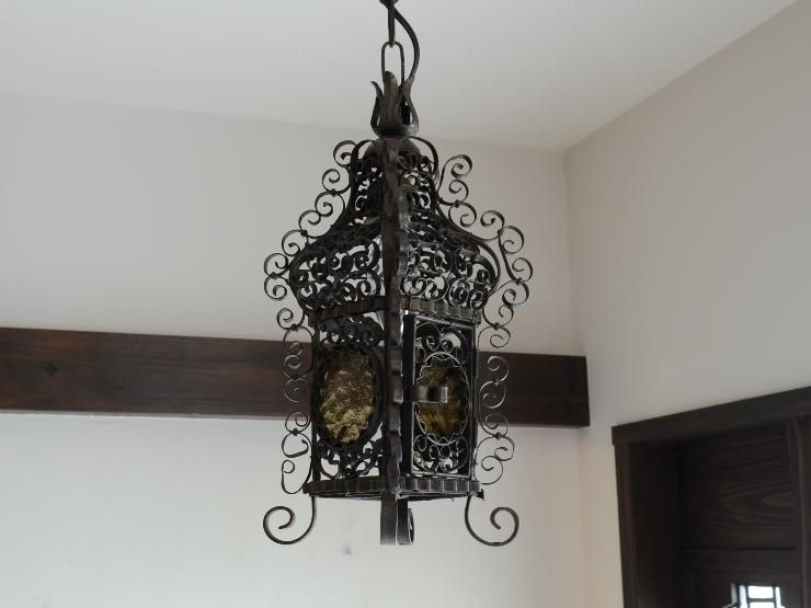 アンティーク　アイアンペンダントランプ アンティーク ランタン型 アイアン ペンダントランプ