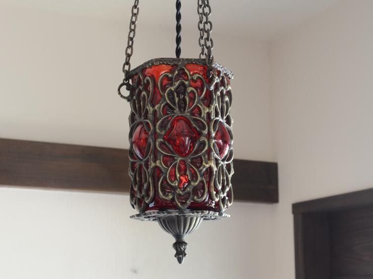 ヴィンテージ ハンギング ランプ / ガラスシェード 3-3-300x300.jpg