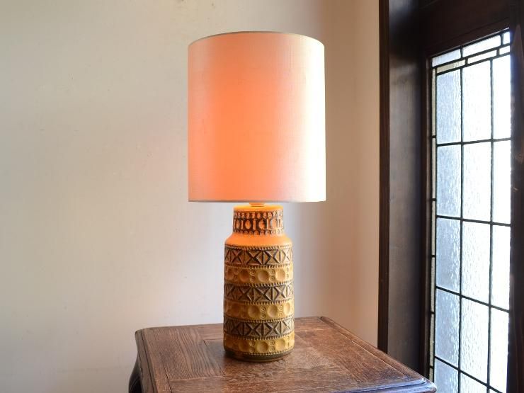 ヴィンテージ 陶器 テーブルランプ (H52cm)｜アンティーク照明・ランプ