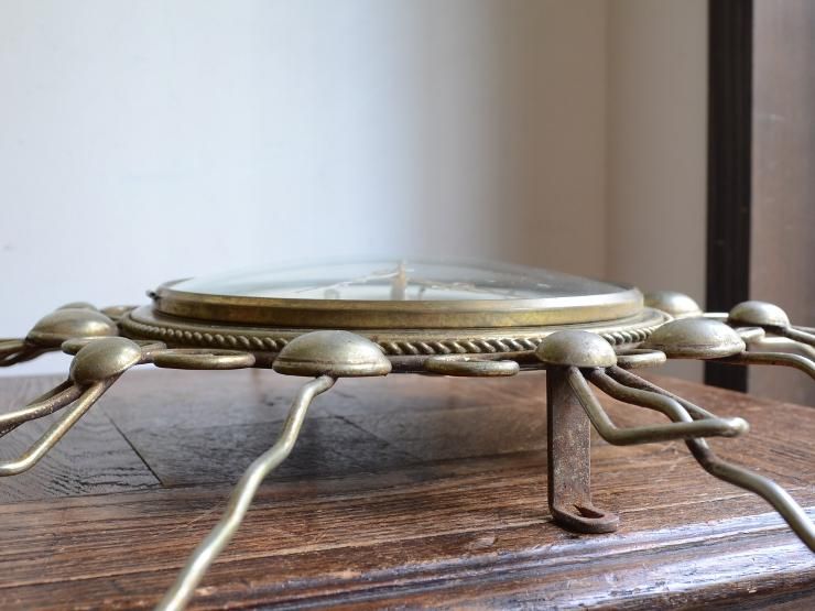 ヴィンテージ サンバースト ウォールクロック（壁掛け時計