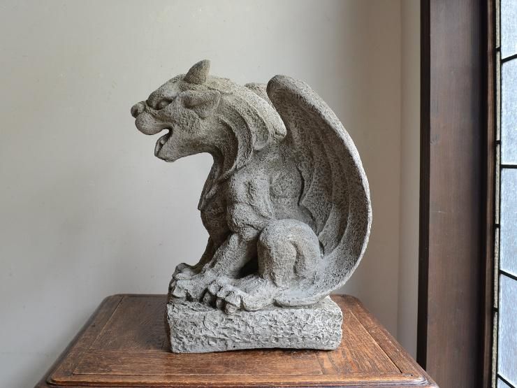 ガーデニングオーナメント ガーゴイルオブジェ｜アンティーク