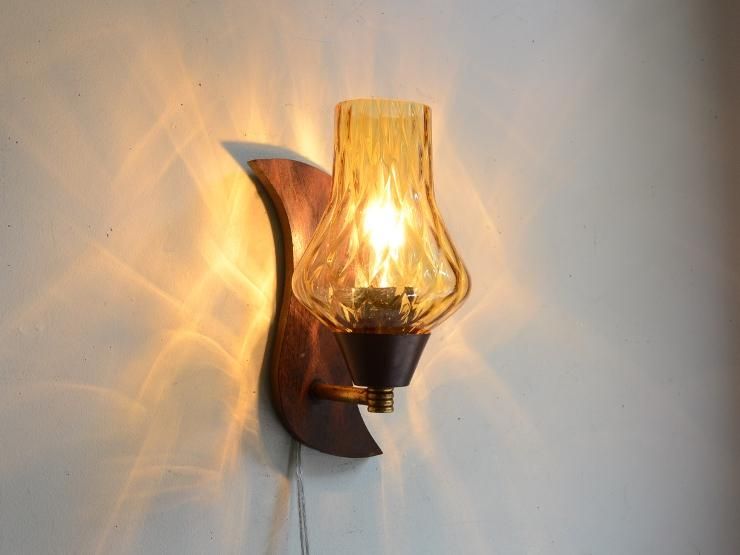 「売約済」イギリスアンティーク　アンバーガラスシェードランプ 売約済」イギリスアンティーク アンバーガラスシェードランプ