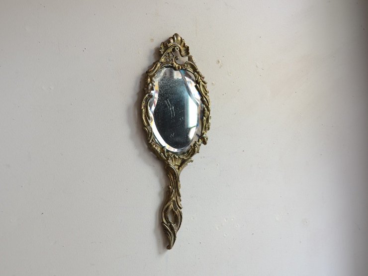 アンティーク真鍮ハンドミラー（手鏡）｜アンティーク雑貨｜CHELSEA antique＆decoration（チェルシー）