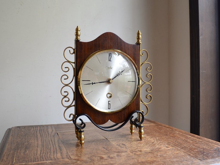 高級銅テーブルクロック ．置き時計 クロックアラーム ．上品振り時計 ...
