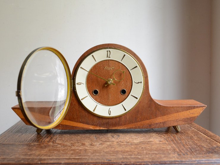 ヴィンテージ 木製テーブルクロック（置時計）｜アンティーク雑貨