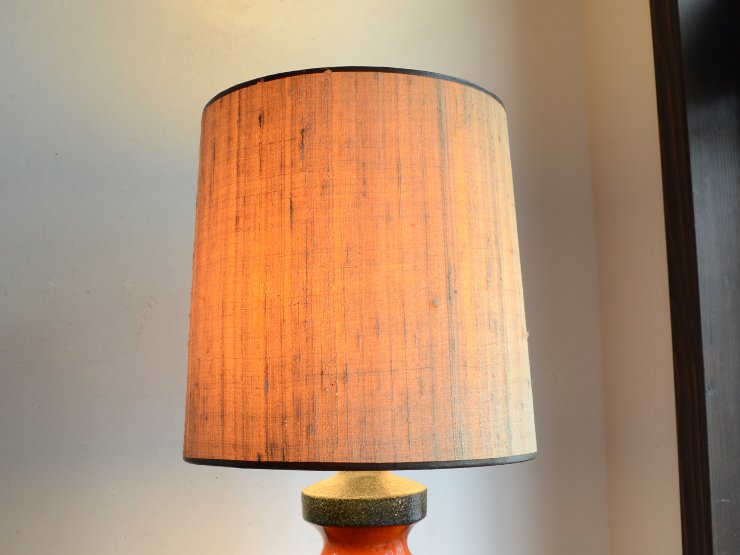 ヴィンテージ 陶器 テーブルランプ (H47cm)｜アンティーク照明・ランプ 