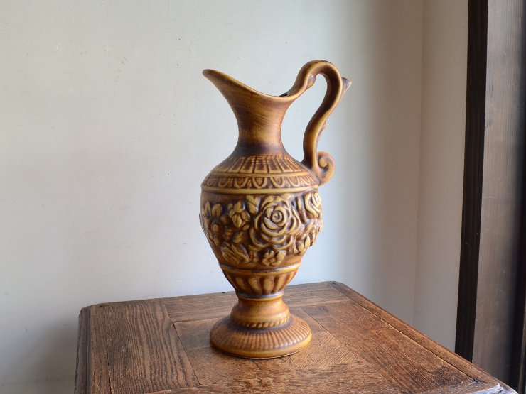 ヴィンテージ 陶器フラワーベース（H34cm）｜アンティーク雑貨｜CHELSEA antique＆decoration（チェルシー）