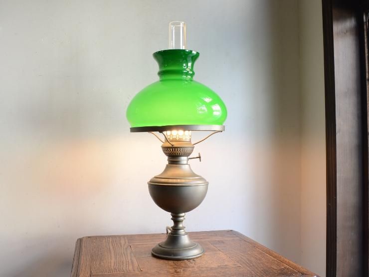 推定1880年代antique lamp アンティーク 英国製オイルランプ購入時メモ