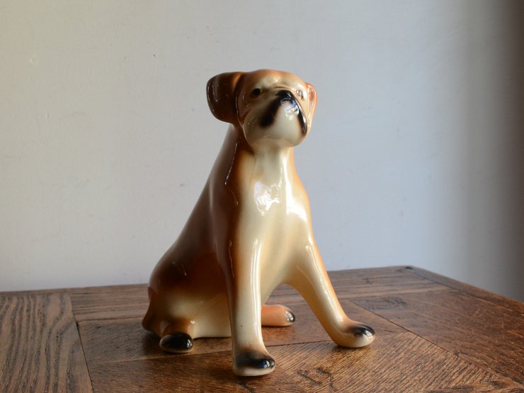 ヴィンテージ 犬モチーフ 陶器オブジェ｜アンティーク雑貨｜CHELSEA antique＆decoration（チェルシー）