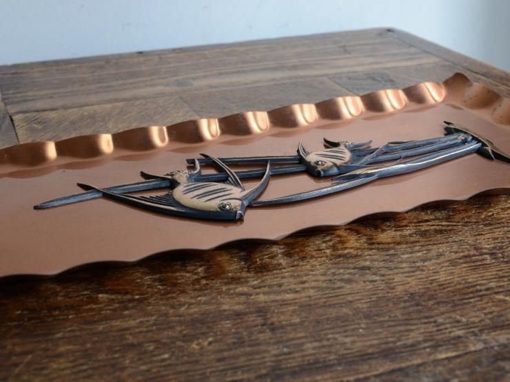 ヴィンテージ お魚モチーフ壁掛けオブジェ｜アンティーク雑貨