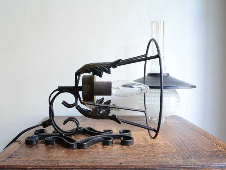 ヴィンテージ オイルランプ型 ウォールランプ｜アンティーク照明・ランプ｜CHELSEA antique＆decoration（チェルシー）