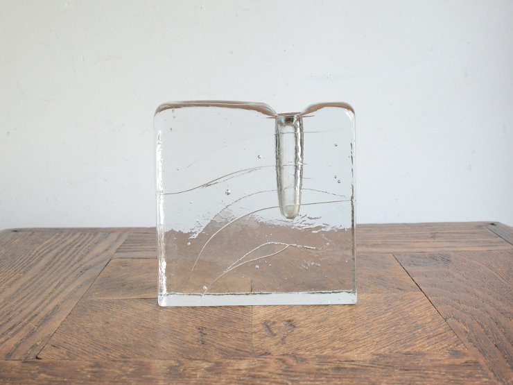 [new] ヴィンテージ ガラス フラワーベース (H10cm)