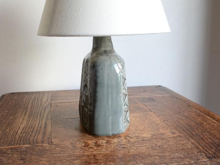 ヴィンテージ 陶器 テーブルランプ (H30cm)｜アンティーク照明・ランプ