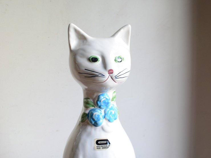 ヴィンテージ 猫モチーフ陶器オブジェ｜アンティーク雑貨｜CHELSEA antique＆decoration（チェルシー）