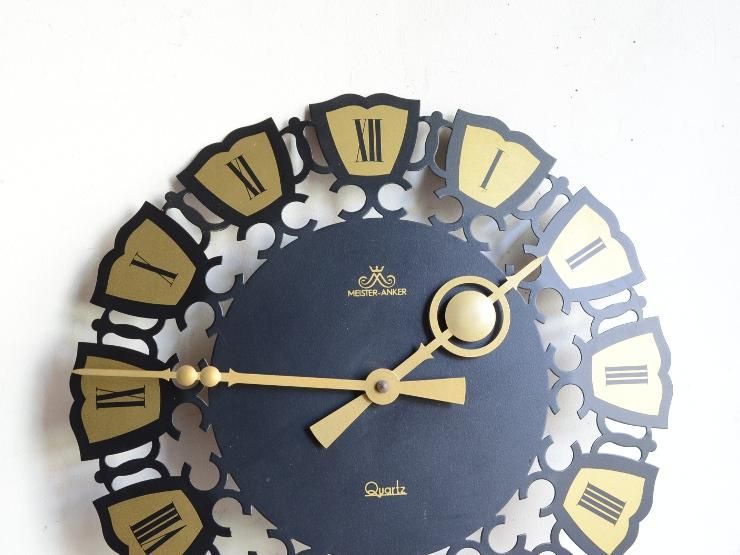 ヴィンテージ壁掛け ヴィンテージ アイアン ウォールクロック（壁掛け時計