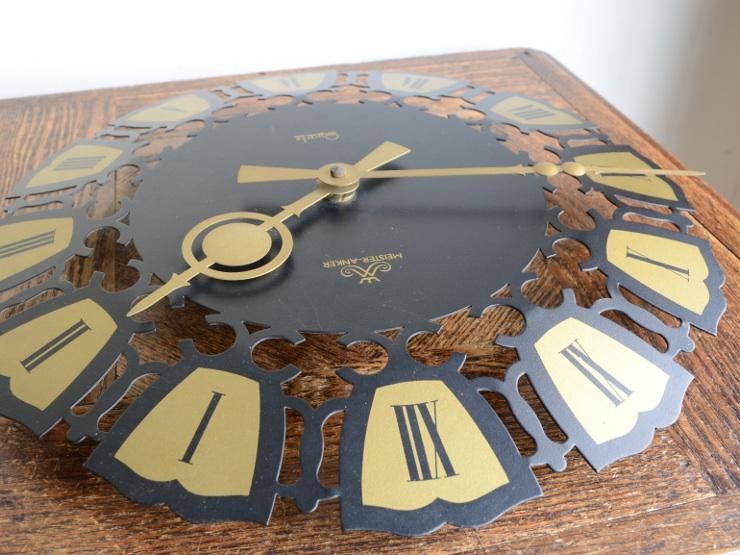 ヴィンテージ アイアン ウォールクロック（壁掛け時計