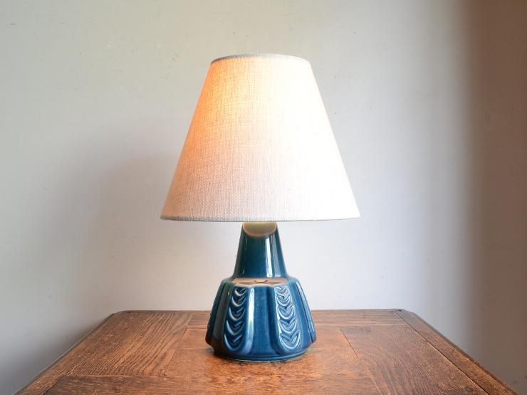 ヴィンテージ 陶器 テーブルランプ (H29cm)｜アンティーク照明・ランプ