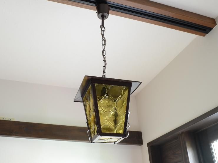 アンティーク　アイアンペンダントランプ ヴィンテージ ランタン型 アイアンペンダントランプ｜アンティーク照明