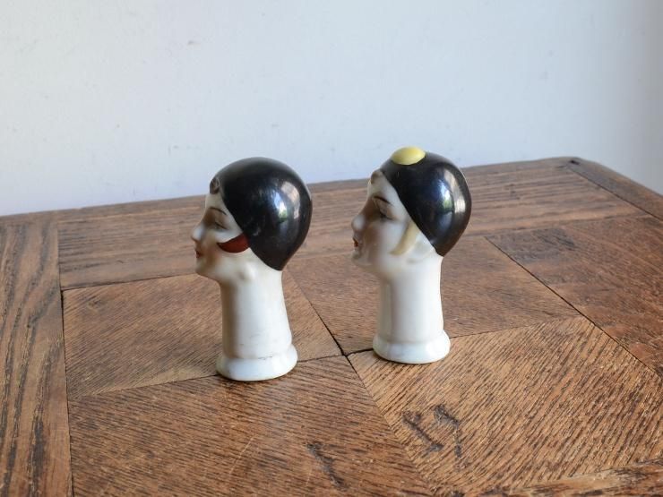 【オーケ・ホルム】Ake Holm トロール陶器ヴィンテージオブジェ2体セット オーケ・ホルム】Ake Holm トロール陶器ヴィンテージオブジェ2体