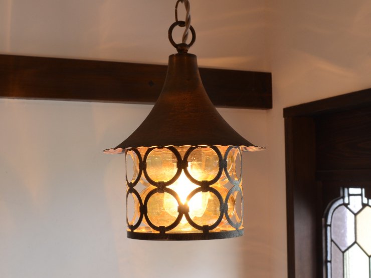 ヴィンテージ グリーンガラス オイルランプ型 テーブルランプ（H48cm）｜アンティーク照明・ランプ｜CHELSEA  antique＆decoration（チェルシー） - その他