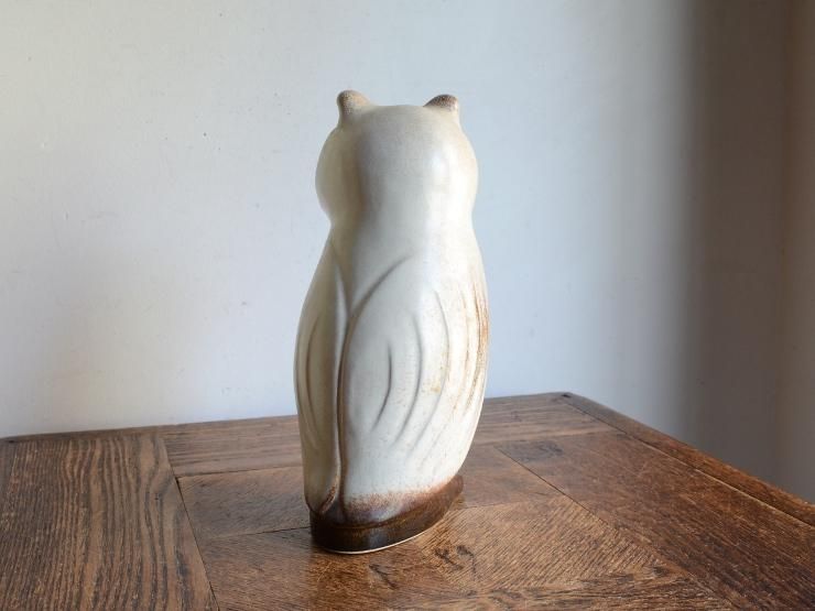 ヴィンテージ フクロウモチーフ 陶器オブジェ｜アンティーク雑貨