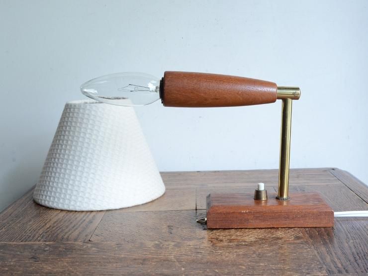 ヴィンテージ デザイン木製ウォールランプ｜アンティーク照明・ランプ