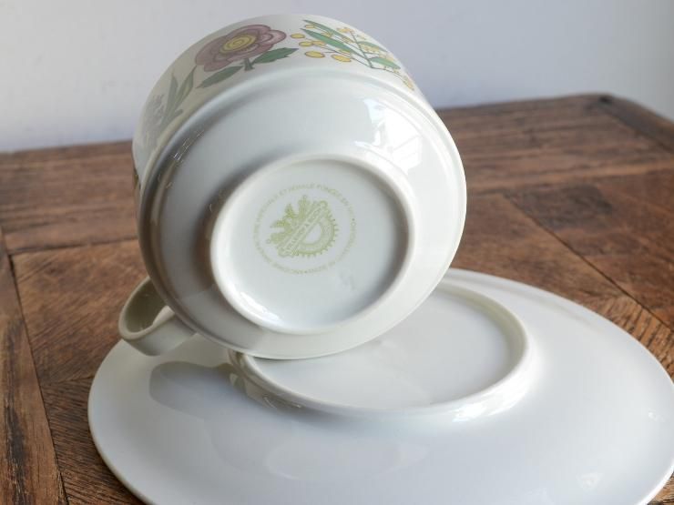 ドイツアンティーク Villeroy&Boch サラディエ 古道具 Lelietje van dalen: ドイツアンティーク Villeroy＆Boch