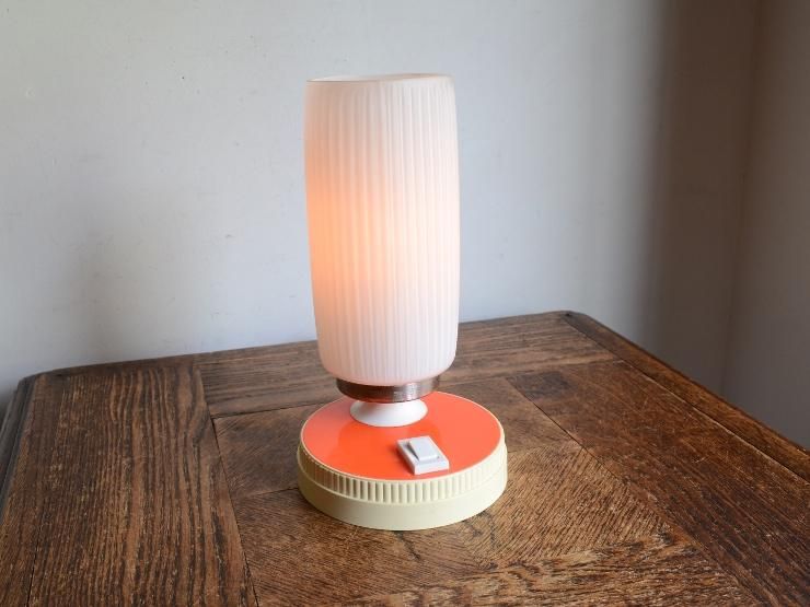 ヴィンテージ モダン テーブル ライト ヴィンテージ デザインガラス テーブルランプ (H19cm