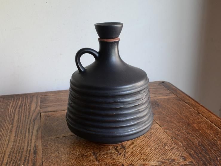 ヴィンテージ 魚モチーフ陶器ボトル｜アンティーク雑貨｜CHELSEA