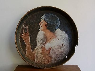 コカコーラ アンティーク トレイ 1917年代