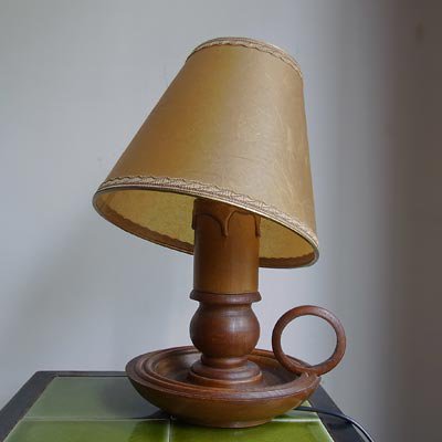 ヴィンテージ 取手付 木製スタンドランプ｜アンティーク照明・ランプ｜CHELSEA antique＆decoration（チェルシー）