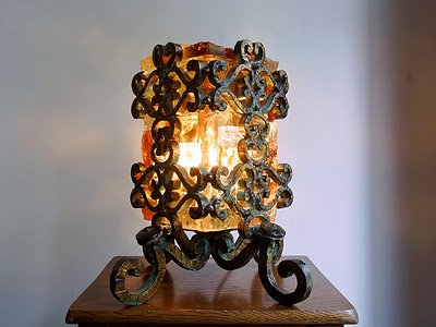 ベネチアンガラス（ムラーノガラス）テーブルランプ｜アンティーク照明