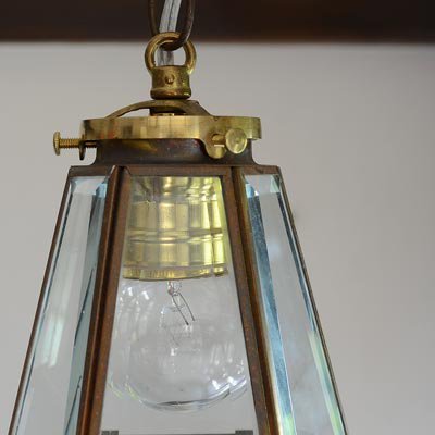 真鍮＆ガラス素材の幻想的な1灯ペンダントライトの+forest-century.com.tw