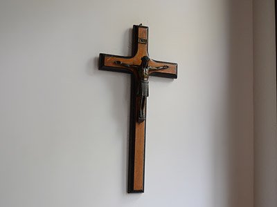 木製クロス（十字架） ウォールデコレーション（H50cm）