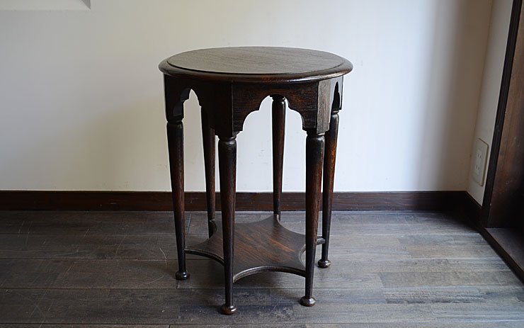 アンティーク 木製カフェテーブル