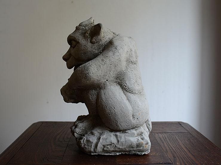 ガーデニングオーナメント ガーゴイル A｜アンティーク雑貨