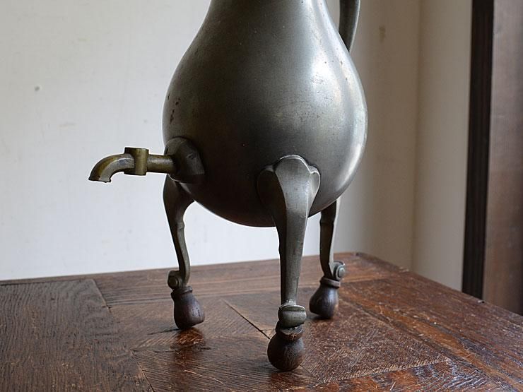 アンティーク 猫足ポット（フラワーベース・オブジェ