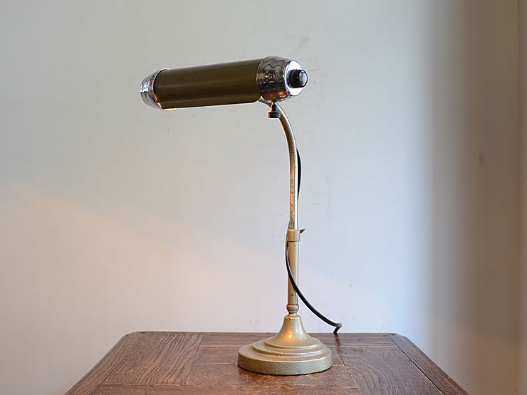 ヴィンテージ メタル ピアノランプ（デスクライト）｜アンティーク照明・ランプ｜CHELSEA antique＆decoration（チェルシー）