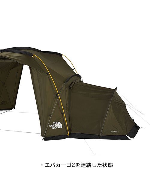 North face EVABASE 6.4.2セット - テント/タープ