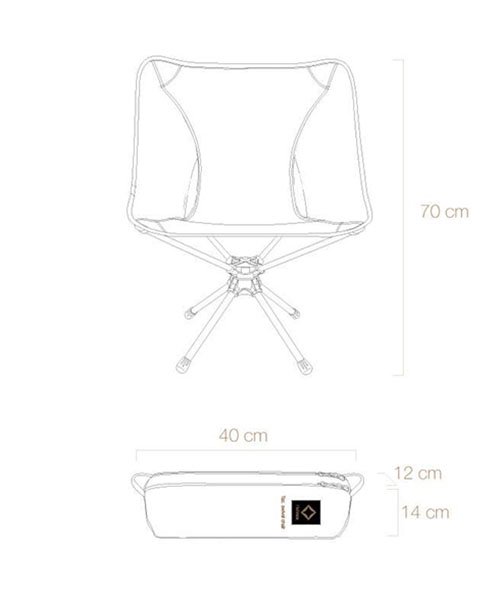 Helinox》TACTICAL SWIVEL CHAIR/タクティカルスウィベルチェア