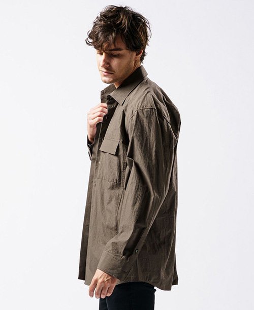 wjk》oversize CPO（4882co14/khaki） - OVUM+Online Store | アパレル